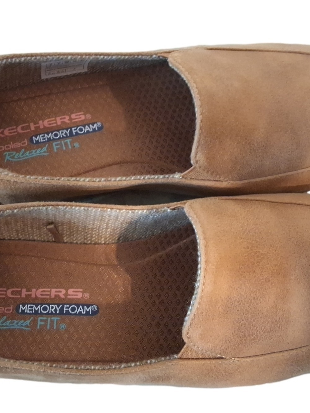 Skechers Reggae Fest Chestnut Hands Free Slip-ins Air-Cooled Memory Size 8 - Picture 5 of 9